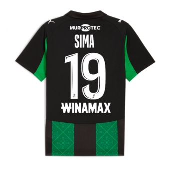 Billige Fotballdrakt RC Lens Abdallah Sima #19 Replika Bortedrakt 2025-26 Kortermet